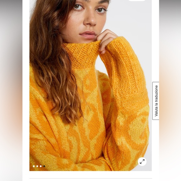 Free People Yin Yang mock neck sweater - Picture 3 of 3